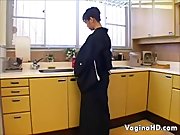 Lesbianas japonesas en la cocina